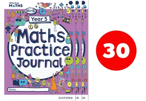 White Rose Maths Practice Journals Year 5 Workbooks: Pack of 30 av Caroline Hamilton