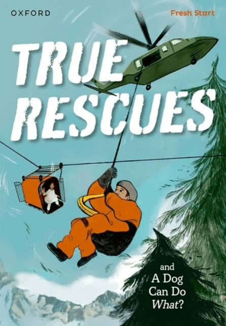 Read Write Inc. Fresh Start Readers: Book 11: True Rescues &amp; A Dog Can Do What? av Giles Clare, Jilly Hunt