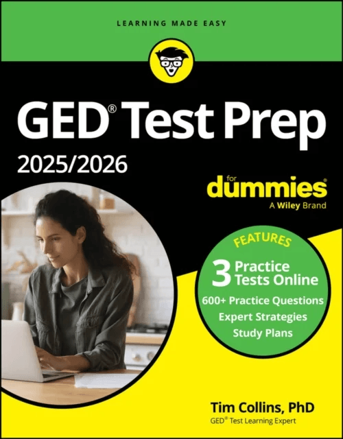 GED Test Prep 2025/2026 For Dummies av Tim Collins