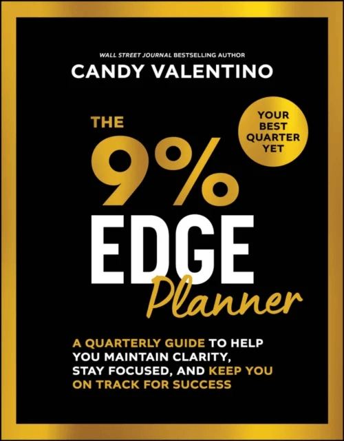 The 9% Edge Planner av Candy Valentino