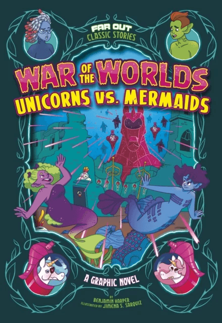 War of the Worlds Unicorns vs Mermaids av Benjamin Harper