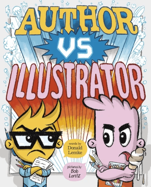 Author vs Illustrator av Donald (Senior Editor) Lemke