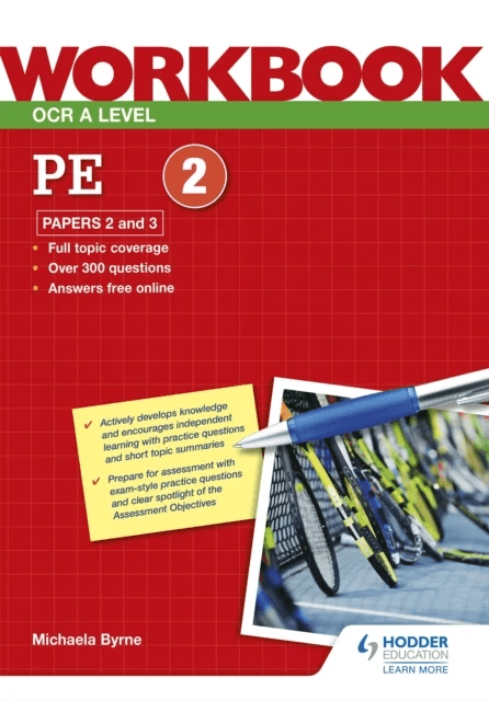 OCR A Level PE Workbook: Paper 2 and 3 av Michaela Byrne
