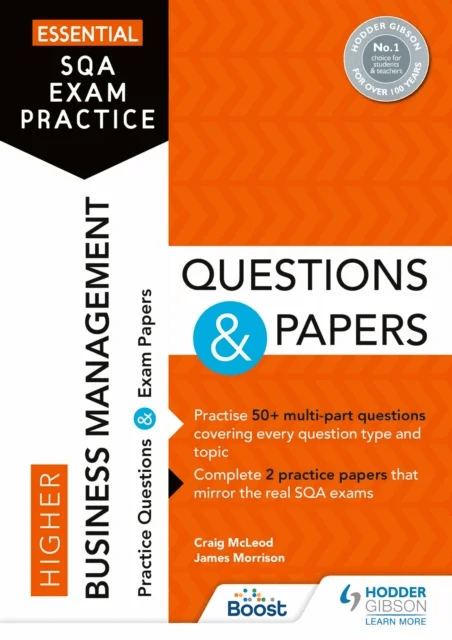 Essential SQA Exam Practice: Higher Business Management Questions and Papers av Craig McLeod, James Morrison
