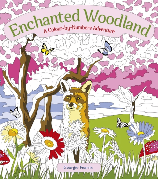 Enchanted Woodland: A Colour-by-Numbers Adventure av Georgie Fearns
