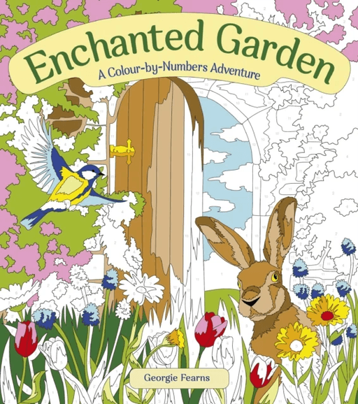 Enchanted Garden: A Colour-by-Numbers Adventure av Georgie Fearns