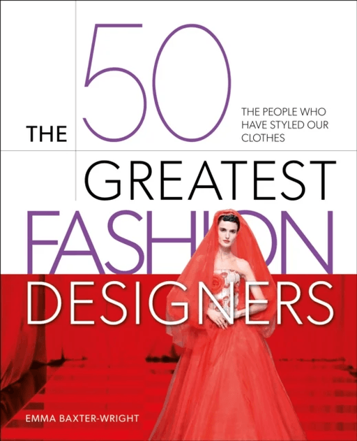 The 50 Greatest Fashion Designers av Emma Baxter-Wright