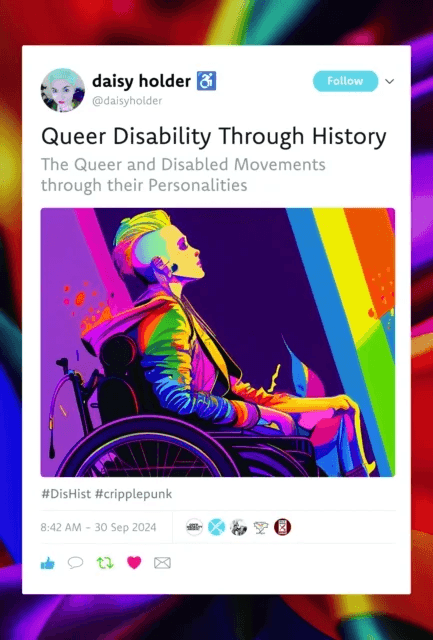 Queer Disability through History av Daisy Holder