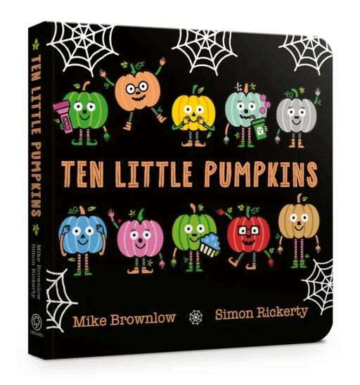 Ten Little Pumpkins Board Book av Mike Brownlow