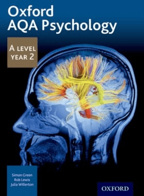 Oxford AQA Psychology A Level: Year 2 av Simon Green, Rob Lewis, Julia Willerton, Dave Cox, Kevin Silber