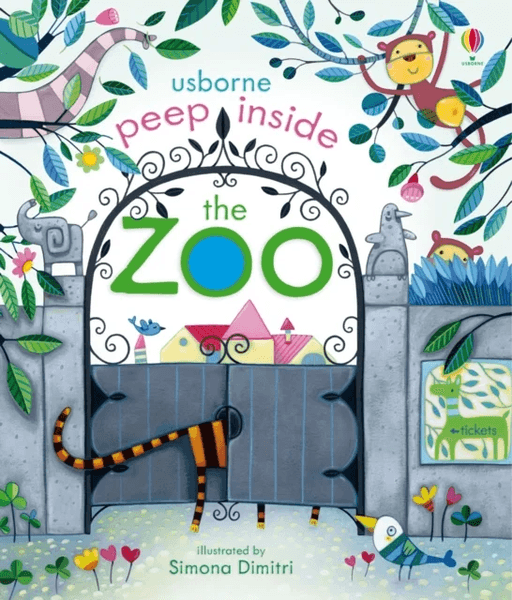 Peep Inside The Zoo av Anna Milbourne