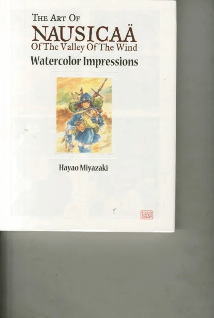Nausicaa of the Valley of the Wind: Watercolor Impressions av Hayao Miyazaki