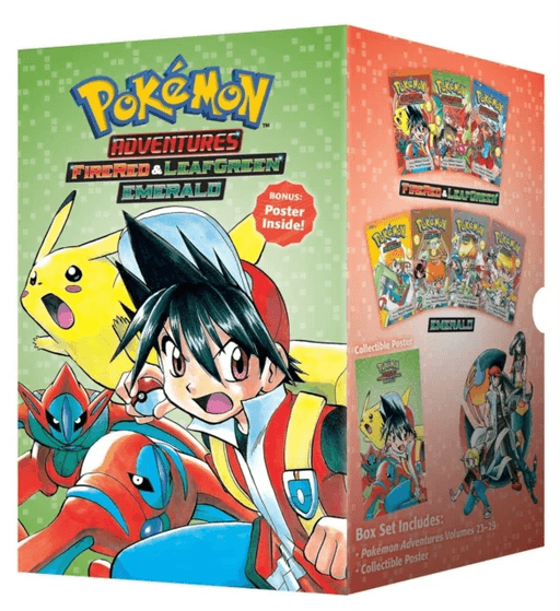 Pokemon Adventures FireRed &amp; LeafGreen / Emerald Box Set av Hidenori Kusaka