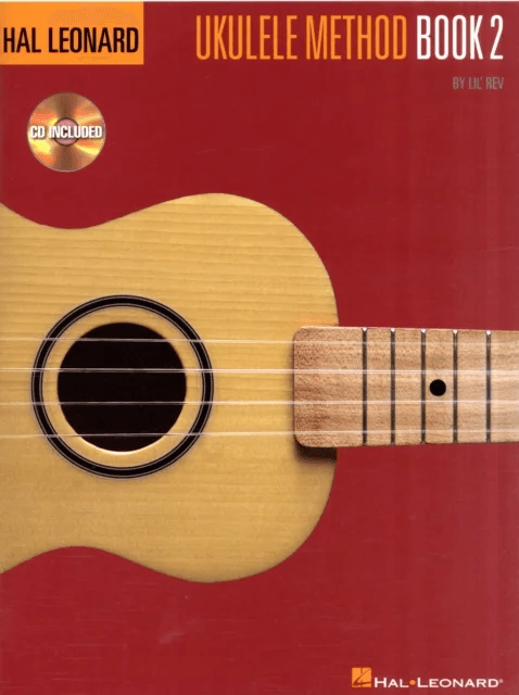 Hal Leonard Ukulele Method Book 2 &amp; Audio av Lil' Rev