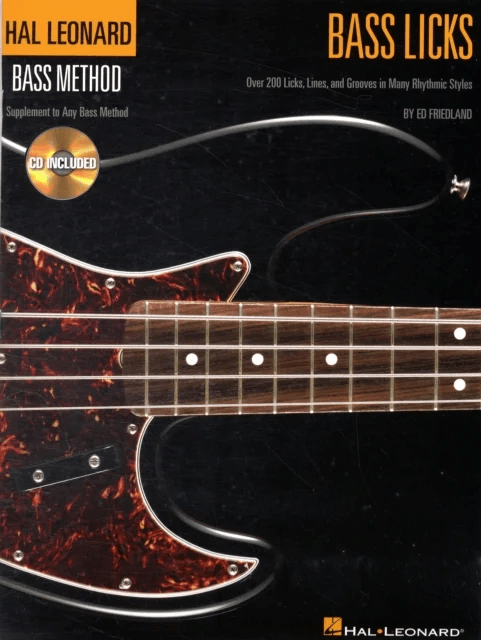 Hal Leonard Bass Method - Bass Licks av Ed Friedland