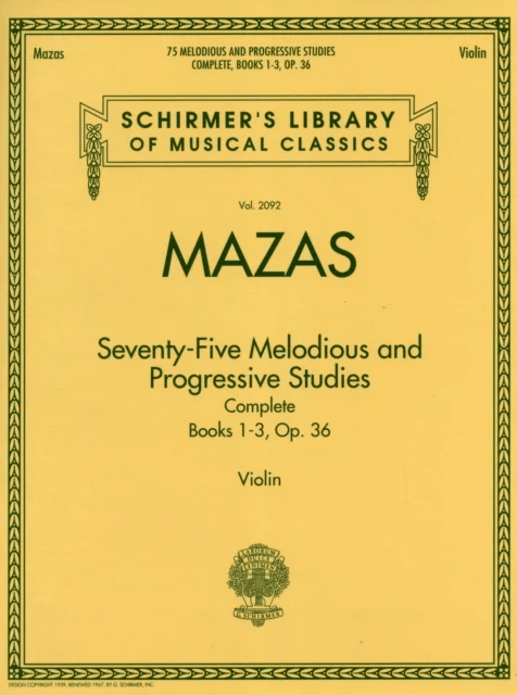 75 Melodious and progressive Studies Complete