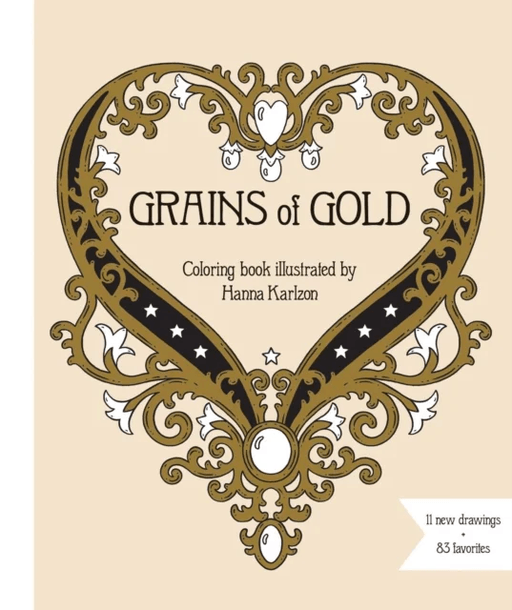 Grains of Gold Coloring Book av Hanna Karlzon