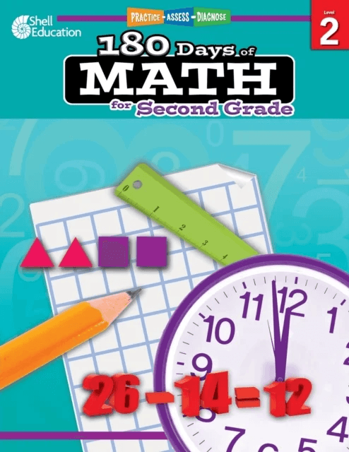 180 Days¿: Math for Second Grade av Jodene Smith