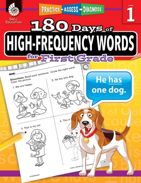 180 Days¿: High-Frequency Words for First Grade av Jodene Smith