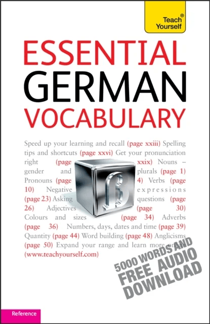 Essential German Vocabulary: Teach Yourself av Lisa Kahlen