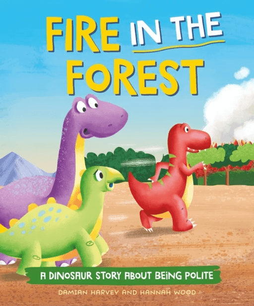 A Dinosaur Story: Fire in the Forest av Damian Harvey