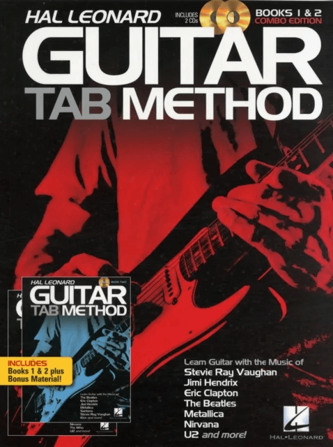 Hal Leonard Guitar TAB Method Books 1 &amp; 2 av Jeff Schroedl