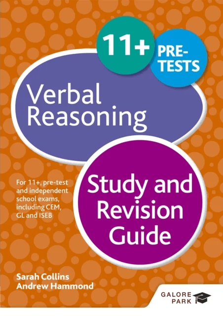 11+ Verbal Reasoning Study and Revision Guide av Andrew Hammond, Sarah Collins