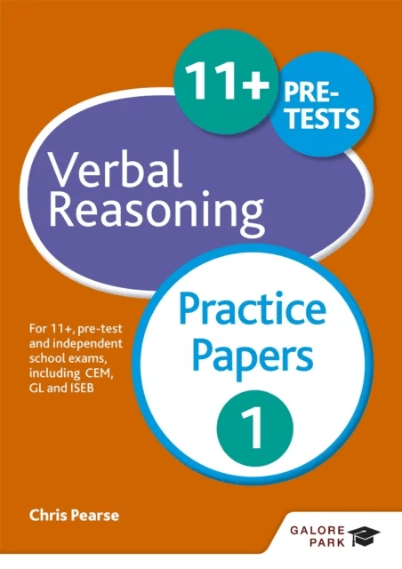 11+ Verbal Reasoning Practice Papers 1 av Chris Pearse