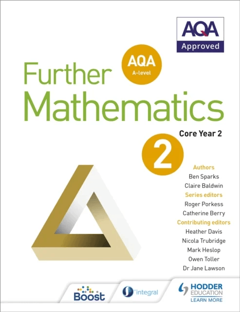 AQA A Level Further Mathematics Core Year 2 av Ben Sparks, Claire Baldwin