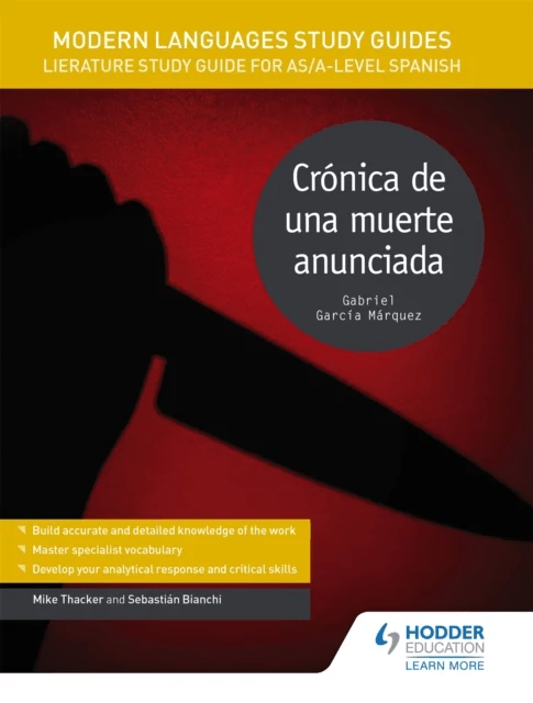 Modern Languages Study Guides: Cronica de una muerte anunciada av Sebastian Bianchi, Mike Thacker