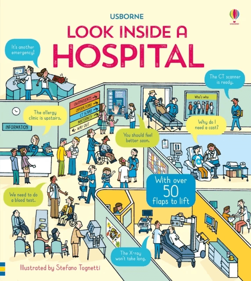 Look Inside a Hospital av Katie Daynes