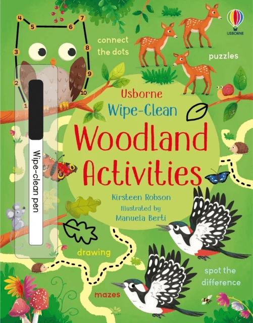 Wipe-Clean Woodland Activities av Kirsteen Robson