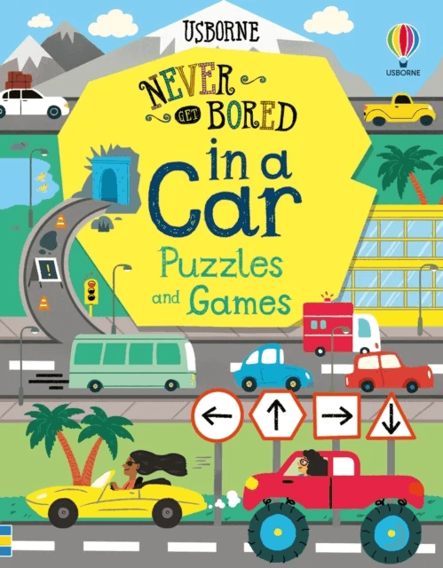 Never Get Bored in a Car Puzzles &amp; Games av Lan Cook, Tom Mumbray
