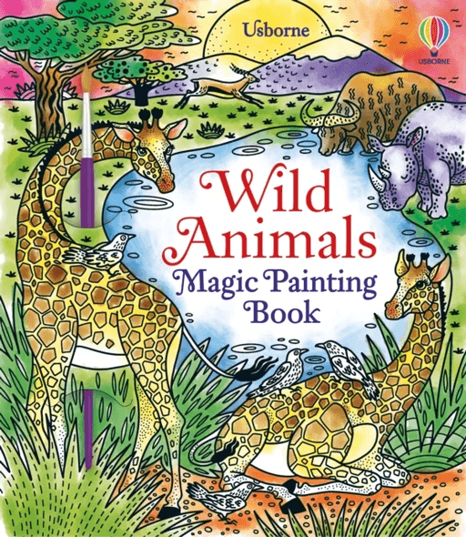Wild Animals Magic Painting Book av Sam Baer
