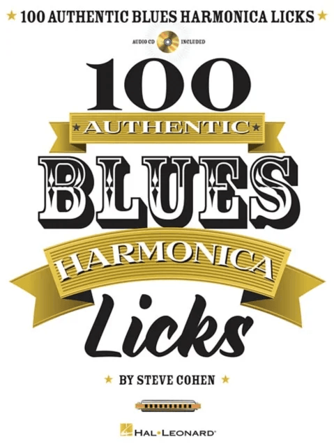 100 Authentic Blues Harmonica Licks av Steve Cohen