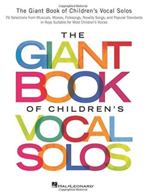 The Giant Book of Children's Vocal Solos av Hal Leonard Publishing Corporation