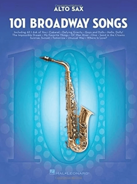 101 Broadway Songs for Alto Sax av Hal Leonard Publishing Corporation