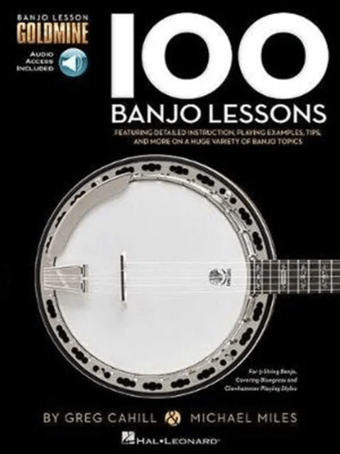 100 Banjo Lessons av Greg Cahill, Michael Miles
