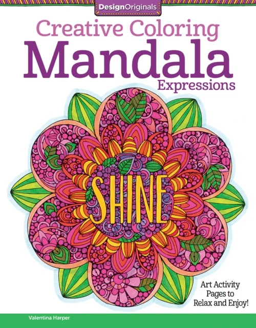 Creative Coloring Mandala Expressions av Valentina Harper