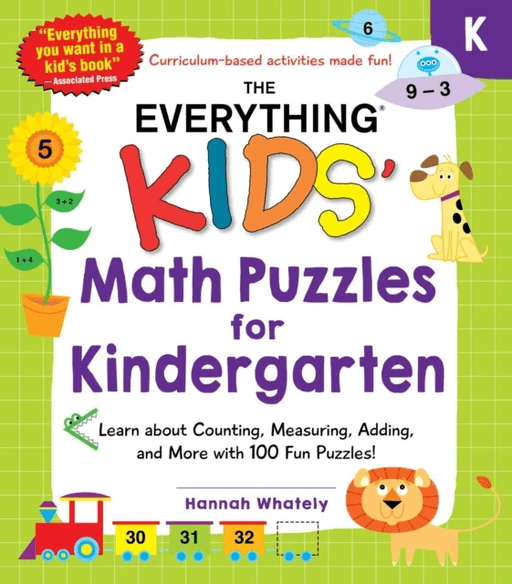 The Everything Kids' Math Puzzles for Kindergarten av Hannah Whately