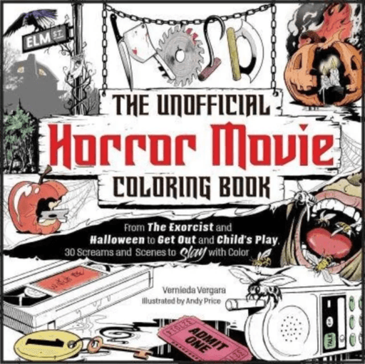 The Unofficial Horror Movie Coloring Book av Vernieda Vergara