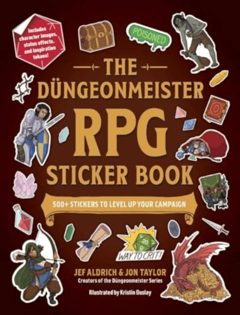 The Dungeonmeister RPG Sticker Book av Jef Aldrich, Jon Taylor