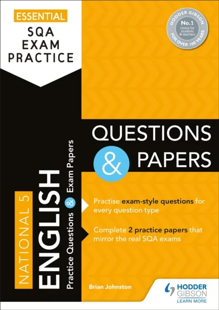Essential SQA Exam Practice: National 5 English Questions and Papers av Brian Johnston