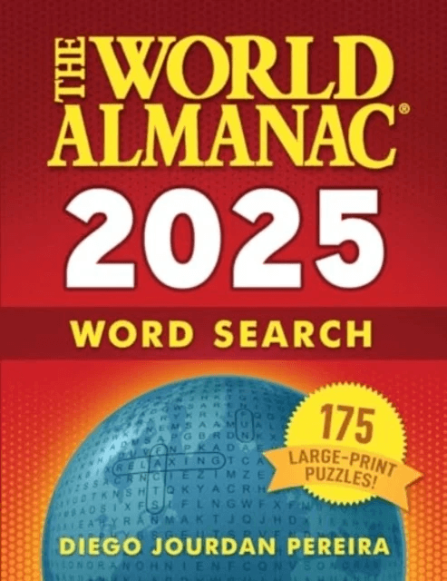The World Almanac 2025 Word Search av World Almanac, Diego Jourdan Pereira