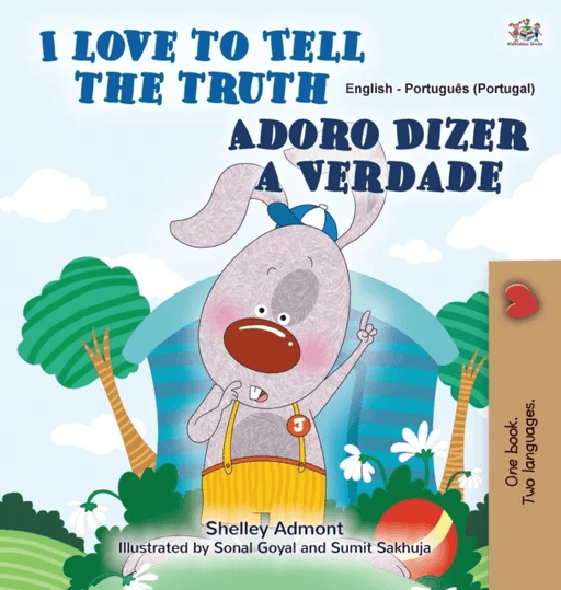 I Love to Tell the Truth (English Portuguese Bilingual Book for Kids - Portugal) av Shelley Admont, Kidkiddos Books