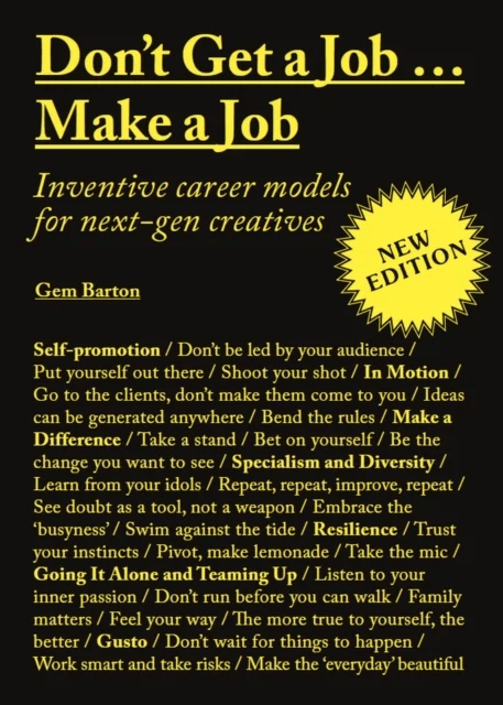 Don't Get a Job¿Make a Job New Edition av Gem Barton