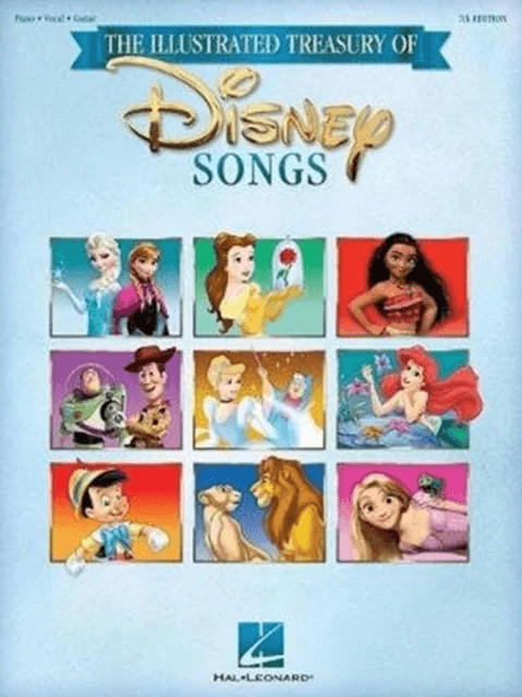 DISNEY SONGS ILLUSTRATED TREASURY av Hal Leonard