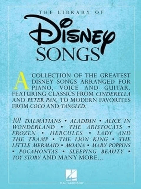 The Library of Disney Songs av Hal Leonard Publishing Corporation