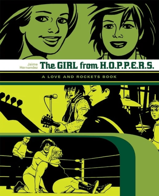 Love And Rockets: The Girl From Hoppers av Jaime Hernandez