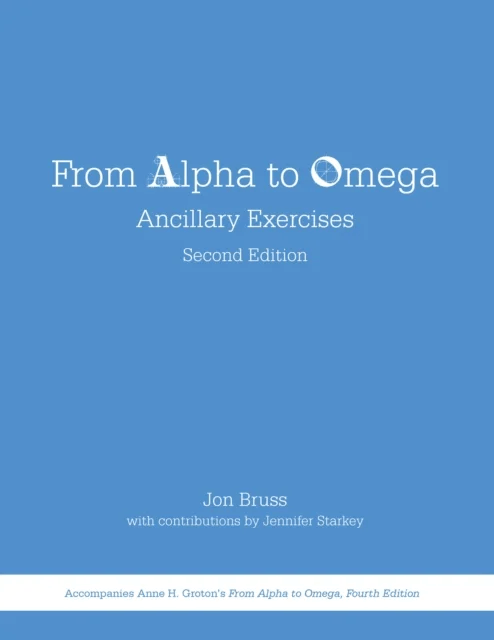 From Alpha to Omega: Ancillary Exercises av Jon Bruss, Jennifer Starkey